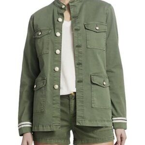 L'Agence Women’s Elaina Military Jacket Coat green size XS NWT $450